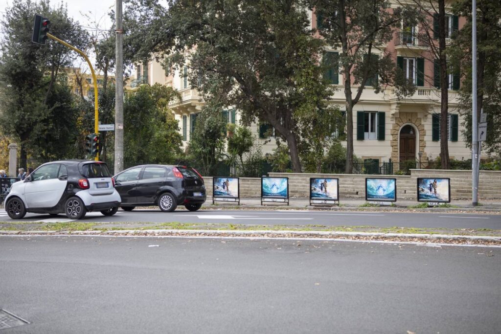 Parapedonali, Parioli (Arredo urbano)